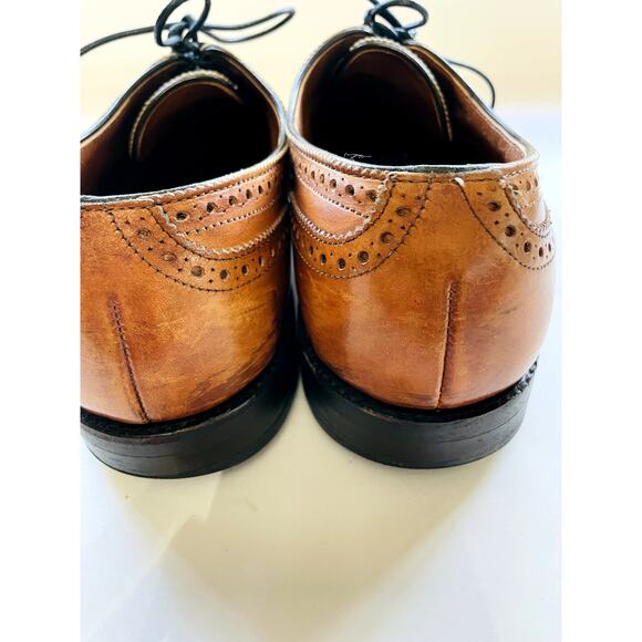 Allen Edmonds Sanford Brown Cap Toe Oxfords Mens 11.5 A (Narrow) USA main image 10